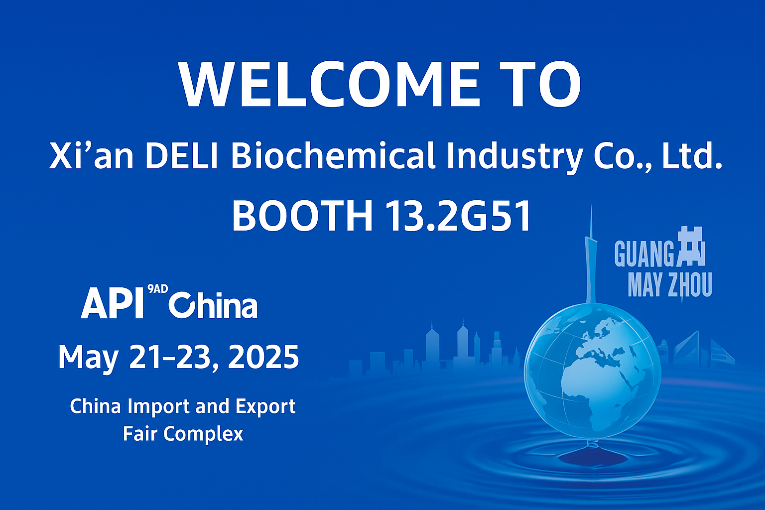 Xi'an Deli biocheminis eksponavimas 92 -ojoje Kinijoje Guangdžou