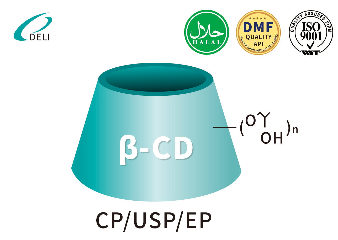 Hidroksipropil βETA ciklodekstrino milteliai CAS 128446-35-5